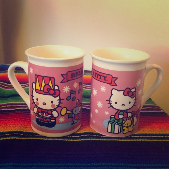Sanrio Other - Christmas Hello Kitty Mugs